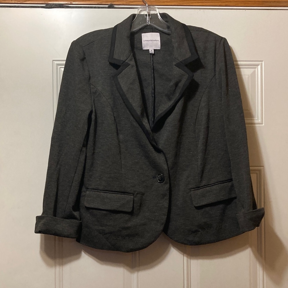 Catherine Malandrino Charcoal Women's Blazer‎ M